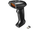 【お取り寄せ】サンワサプライ 2.4Gワイヤレス1次元バーコードリーダー BCR-WL1D1BK PC用ドライブ リーダー PC周辺機器