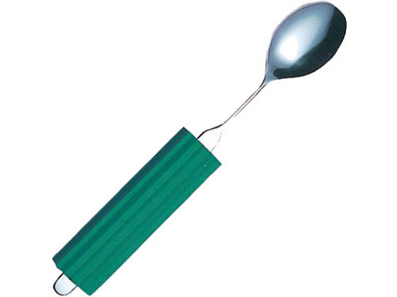 【お取り寄せ】斉藤工業 オールステンレスハンドル(スポンジNS-2付) スプーン小 自助具 食器 食事ケア 介護 衛生材料