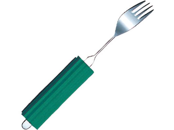 【お取り寄せ】斉藤工業 オールステンレスハンドル(スポンジNS-2付) フォーク小 自助具 食器 食事ケア 介護 衛生材料