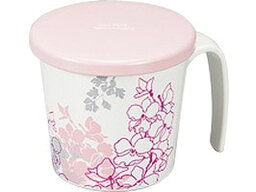【お取り寄せ】カノー カトレア 蓋付らくらくカップ ピンク 自助具 食器 食事ケア 介護 衛生