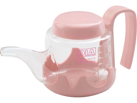 浅井商事 DIA ホルダー付吸呑器 L ピンク 自助具 食器 食事ケア 介護 衛生材料