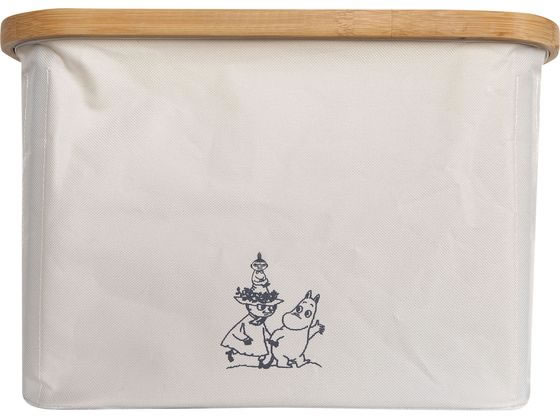 【お取り寄せ】オカトー MOOMIN バンブーバスケット S ムーミンと仲間たち 脱衣かご 浴室 洗面所 日用雑貨