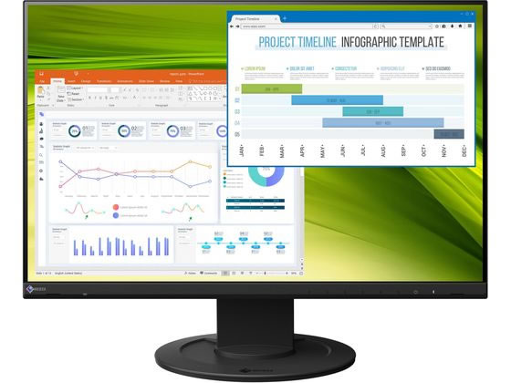 【お取り寄せ】EIZO 液晶ディスプレイ 22.5型 ベーシック ブラック EV2360-BK ディスプレイ モニター本体 デイスプレイ パソコン 家電