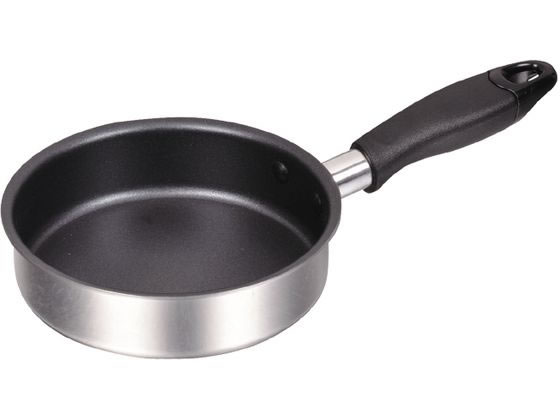 【お取り寄せ】パール金属 コンパクト 2層鋼ふっ素加工フライパン 14cm HB-2187 フライパン 炒め鍋 鍋 厨房 キッチン