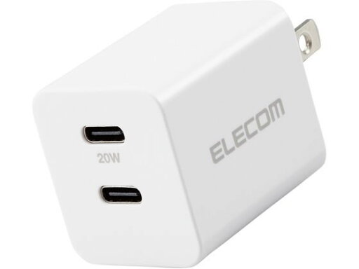 【お取り寄せ】エレコム USB Power Delivery 20W AC充電器(C×2)ホワイト 充電器 充電池 スマートフォン 携帯電話 FAX 家電 【お取り寄せ】エレコム USB Power Delivery 20W AC充電器(C×2)ホワイト 充電器 充電池 スマートフォン 携帯電話 FAX 家電