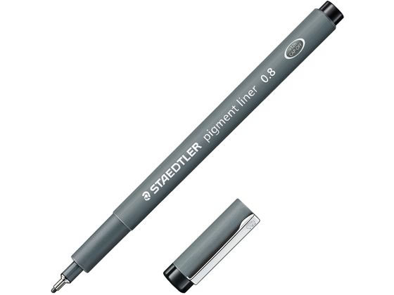 水性簽名筆 - ステッドラー ピグメントライナー 0.8mm 308 08-9 ミリペン 線画ペン 水性イラストマーカー 水性ペン 水性マーカー