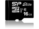 シリコンパワー microSDHC 16GB SP016GBSTHBU1V10SP(2)
