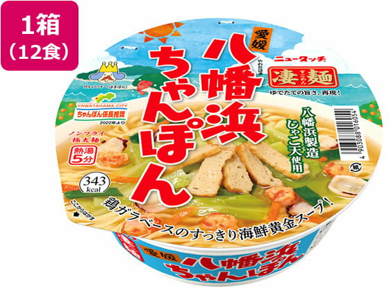 ヤマダイ 凄麺 愛媛八幡浜ちゃんぽん 12食 ラーメン インスタント食品 レトルト食品