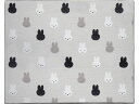 【お取り寄せ】オカトー miffy 吸水水切りマット ならびミッフィー 40×50cm カウンタークロス ふきん クリーンナップ キッチン 消耗品 テーブル