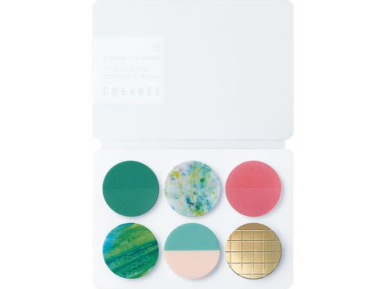 キングジム フィルムシール コフレ CIRCLE (フォレストグリーン) COFC002 デコレーション用マスキングテープ シールタイプ デコレーショングッズ