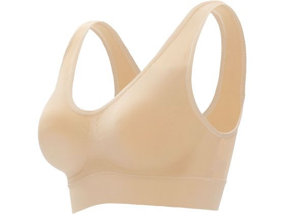 グローバル・ジャパン ゆる圧ブラ S～M ベージュ ブラジャー 下着 アンダーウェア