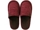 ストロング フェイクレザーテープスリッパ M Deep Red 62-4-010-01