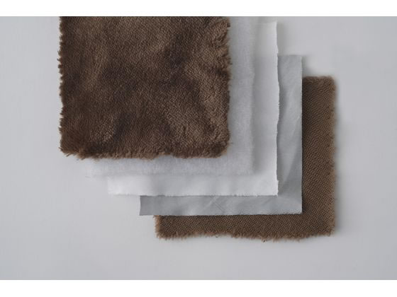 【お取り寄せ】アイリスオーヤマ ボリュームたっぷり5層毛布 Lサイズ ブラウン M-B5-DL 掛布団 寝具 [3]