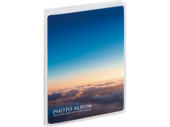 【お取り寄せ】セキセイ ミニポケ フォトアルバム 高透明 Lサイズ タテ 20枚 ポケットアルバム アルバム スクラップブック ファイル