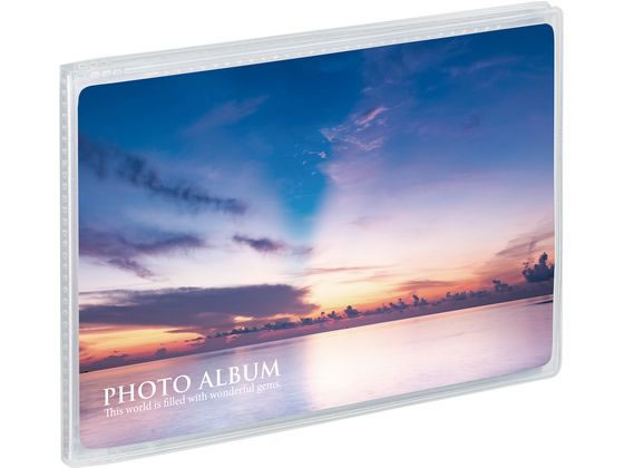 【お取り寄せ】セキセイ ミニポケ フォトアルバム 高透明 Lサイズ ヨコ 20枚 ポケットアルバム アルバム スクラップブック ファイル