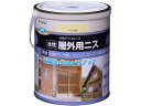 【お取り寄せ】アサヒペン 水性屋外用ニス 1.6L 半ツヤ透明