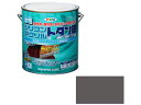 【お取り寄せ】アサヒペン 水性シリコンアクリルトタン用 3L グレー(4)