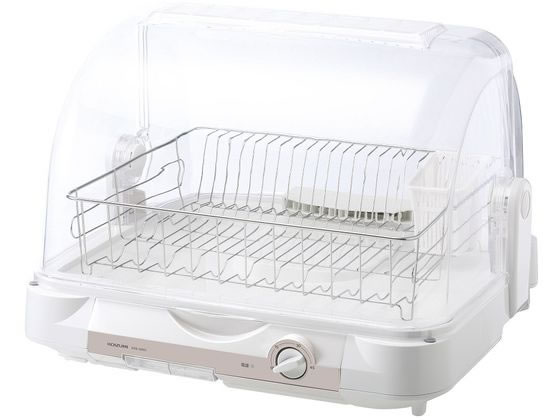 【お取り寄せ】コイズミ 食器乾燥器 大容量6人分収納 ステンレスカゴ KDE6001W 調理 キッチン 家電