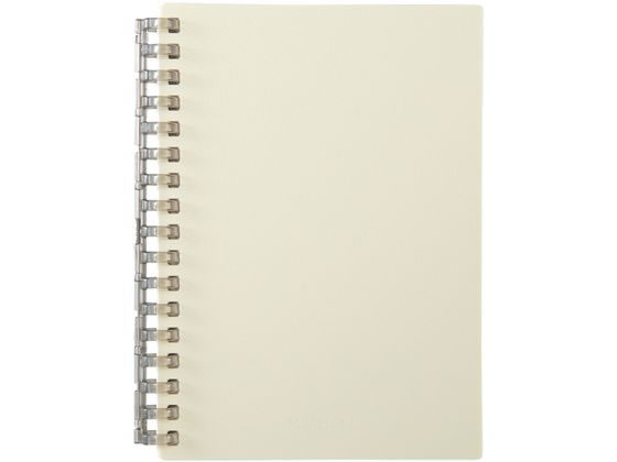 リヒトラブ Mutual オープンリングノート A6 アイボリー N2671-16