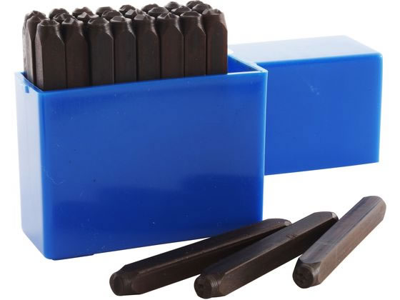 【お取り寄せ】新潟精機 精密刻印セット 3mm 英字 SP3-AZS ポンチ 刻印 ハトメ 作業工具 作業用品 工具