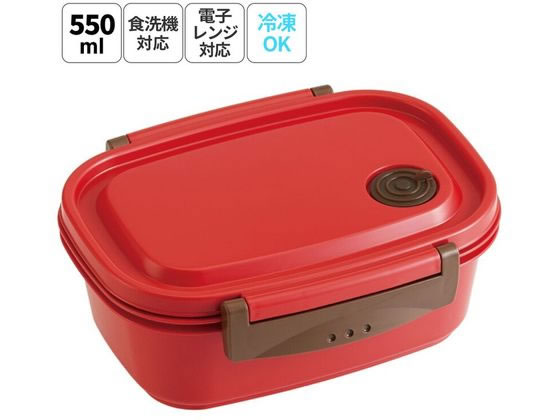 【お取り寄せ】スケーター 軽量薄肉設計! ラク軽弁当箱 550ml レッド XPM4 お弁当箱 キッチン 雑貨 テーブル