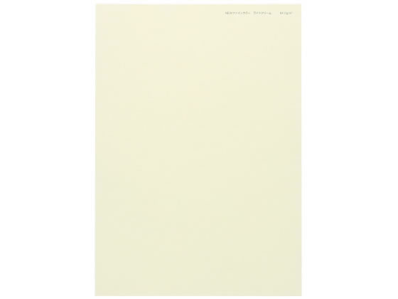 A3 Size Paper - 北越コーポレーション ニューファインカラー A3 ライトクリーム 500枚 A3サイズ イエロー系 黄 カラーコピー用紙