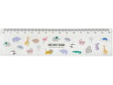 クツワ HI!MY ZOO 定規 15cm HZ029 定規 スケール 教材 学童用品