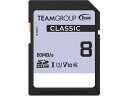 TEAM SDHC UHS-I U1 Classicシリーズ8GB TSDHC8GIV1001 8GB SDカード SDHCカード 記録メディア テープ(2)