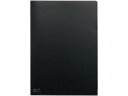 リヒトラブ カラークリヤーホルダー A4 シークレットブラック F78-124 A4 色柄付 クリアホルダー ファイル