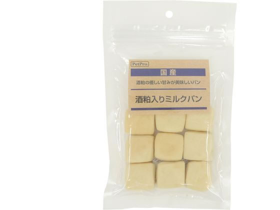 【お取り寄せ】ペットプロジャパン 国産おやつ 酒粕入りミルクパン 70g おやつ 犬 ペット ドッグフード