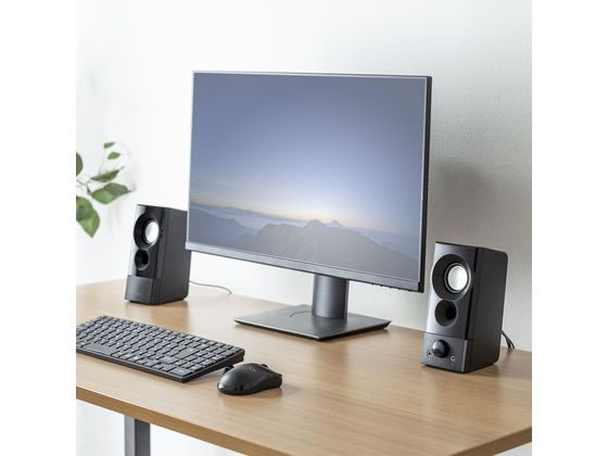 �ڤ����󤻡ۥ���掠�ץ饤 USB�Ÿ����ԡ�����(���Ѻ������6W) MM-SPL20UBK ���ԡ����� �ޥ��� PC���յ��� �ѥ����� ����