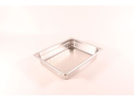 【お取り寄せ】カンダ HG 18-8 ホテルパン 穴明 1／2 65mm7122PF 034073 調理道具 キッチン雑貨 jetprice-10650548 JET PRICE パッケージ画像