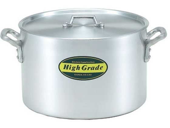 【お取り寄せ】カンダ ハイグレート ゛アルミ 半寸胴鍋 目盛付 27cm(10L) 006200 調理道具 キッチン雑貨