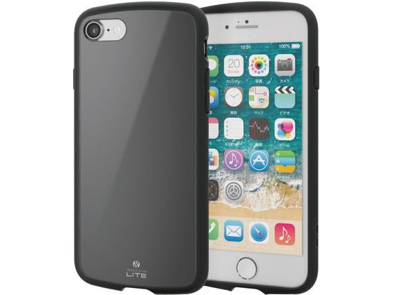 【お取り寄せ】エレコム iPhone SE 第3世代 ケース TOUGH SLIM LITE ブラック スマートフォン用ケース カバー スマートフォン関連品 スマホ タブレット関連品