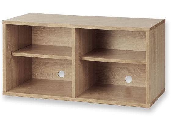 【お取り寄せ】アスカ 組立式 木製収納ボックスワイド 扉無し SB980 木製ロッカー キャビネット オフィス家具