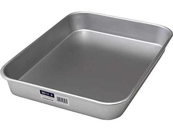 【商品説明】表面のアルマイト加工により耐食性に優れています。【仕様】●サイズ：小●寸法：417×312×56mm本体：アルミニウム合金（アルマイト加工）【備考】※メーカーの都合により、パッケージ・仕様等は予告なく変更になる場合がございます。【検索用キーワード】谷口金属工業　谷口金属　谷口　タニグチキンゾクコウギョウ　タニグチキンゾク　タニグチ　バット　アルミバット　バット　業務用バット　業務用　アルミニウム合金　調理道具　調理器具　料理道具　料理器具　業務用　80034　厨房用品　ボウル・ザル・バット　X301MU業務用アルミ製深型バット
