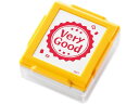 【お取り寄せ】シヤチハタ いいね!スタンプくん イエロー 01VeryGood PEW-A1-R-01 スタンプタイプ デコレーションスタンプ スタンプ ネーム印