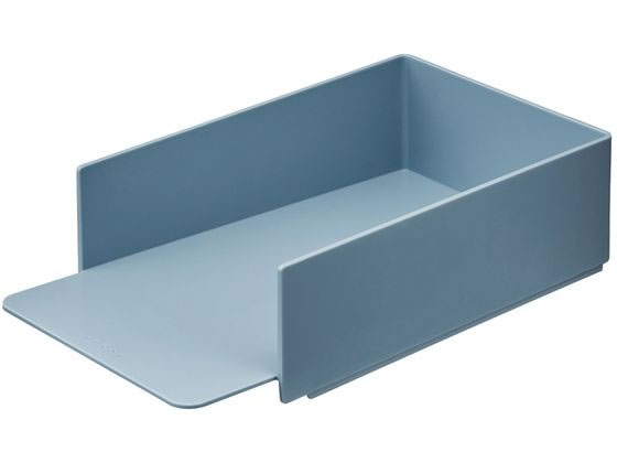 キングジム スターダ スタッキングトレー アオ STA020-B トレー デスクトップ収納 デスク周り 文具