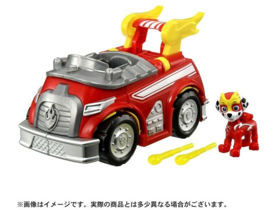 タカラトミー パウ・パトロール 変形ビークル マーシャル マイティファイヤートラック パウパトロール キャラクター玩具 おもちゃ ホビー ゲーム 誕プレ