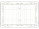 【お取り寄せ】ササガワ インクで綴る 原稿用紙 フラワーS 31枚 36-5003 原稿用紙 事務用ペーパー ノート