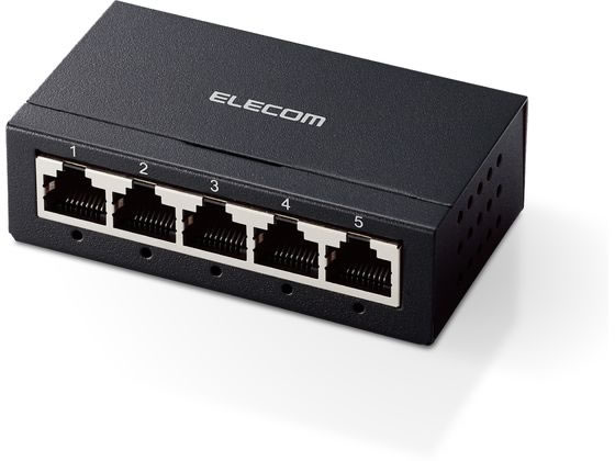 Other - エレコム スイッチングハブ 5ポート EHC-G05MA-B スイッチングハブ ネットワーク機器 パソコン 家電