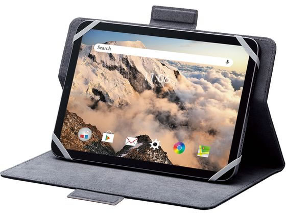 【お取り寄せ】エレコム タブレット汎用ケース ペンホルダー 7~8.4インチ TB-08HPGFLBK タブレットケース カバー タブレット関連品 ス..