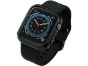 【お取り寄せ】エレコム Apple Watch 44mm用ハードバンパー 黒 AW-20MBPPBK スマートフォン 携帯電話 FAX 家電