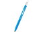 【お取り寄せ】エレコム 6角鉛筆タッチペン 導線繊維 ブルー P-TPENSEBU スマートフォン 携帯電話 FAX 家電