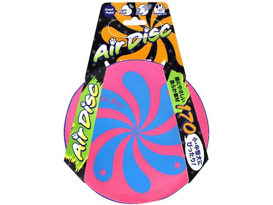 【お取り寄せ】スーパーキャット エアディスクソフト 170 ピンク AD-06 運動器具 おもちゃ 犬 ドッグ用 ペット お散歩 生活グッズ ペットハウス