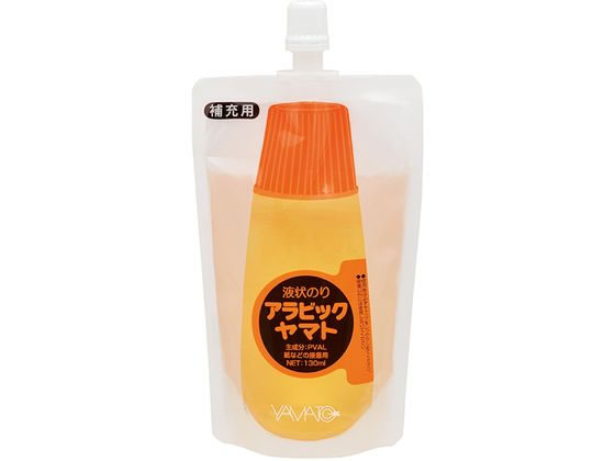 ヤマト ヤマトのり 補充用パック 130ml NA-130P 詰替え 液状のり用 接着剤のサムネイル