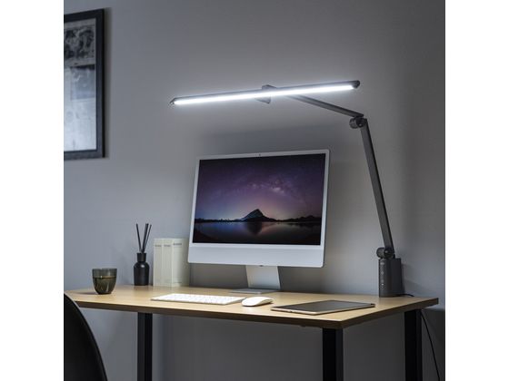 【お取り寄せ】サンワサプライ クランプ固定式LEDデスクライト LED-DESK2GM デスクスタンド デスクライト スタンド ライト 照明器具 家電 [2]