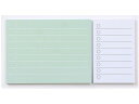 キングジム EMILy ふせん スケジュール 002 EY3290-002 大型 罫線入タイプ ノートタイプふせん インデックス メモ ノート