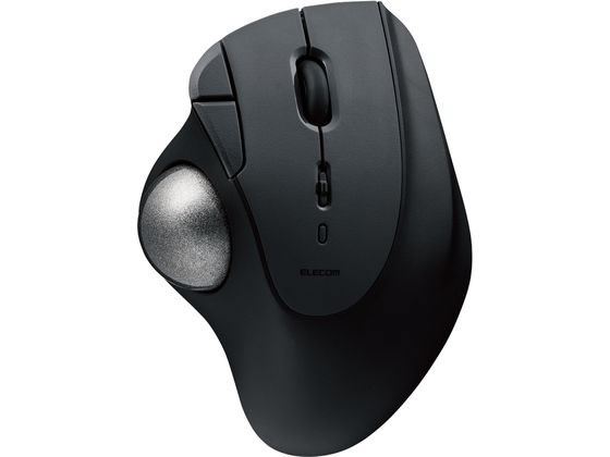【お取り寄せ】エレコム トラックボール Bluetooth ベアリング 黒 M-IT11BRBK
