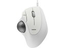 【お取り寄せ】エレコム トラックボール 有線 ベアリング ホワイト M-IT11URWH マウス PC周辺機器(2)